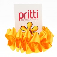 Yellow Curly Scrunchie