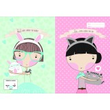 Book Cover Scrapbook Lulu & Pearl