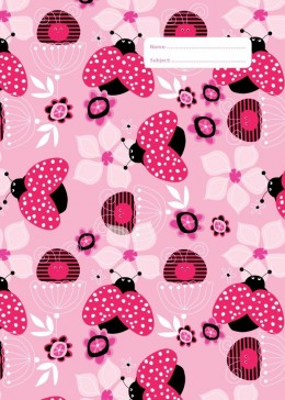 Exercise Book Cover Scrapbook "Ladybug" Small Images