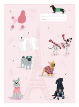 Book Cover A4 Pooches on Parade 3