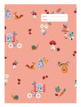 Book Cover A4 Secret Garden 2