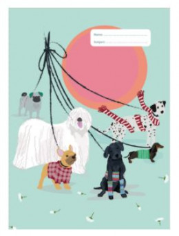 Book Cover A4 Pooches on Parade 1